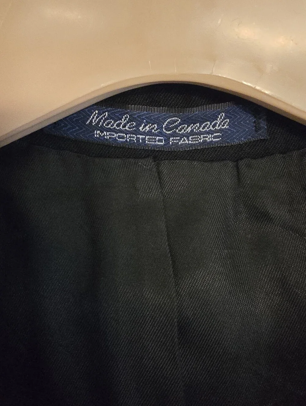 Brandini Le Collezioni Tailored for Robinson's Pure Wool Black Blazer 38R